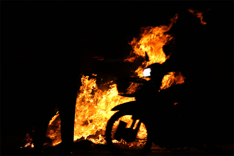 Flame & Bike